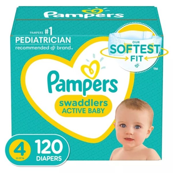 Swaddlers Disposable Diapers - (Select Size and Count)
