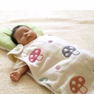 Hoppetta Champignon 6 Gauze Sleeper for Baby