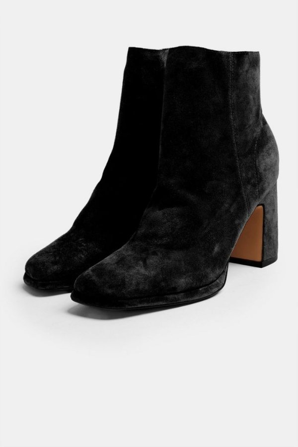 BABY Black Suede Boots