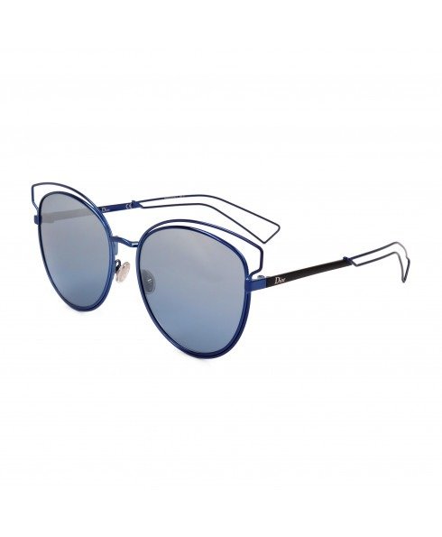 - Sideral Women`s Blue/Matte Black Cat Eye Sunglasses