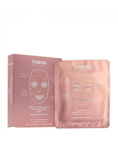 Rose Gold Brightening Facial Treatment Mask (5 x 30ml)