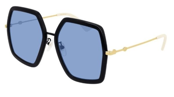 Blue Ladies Sunglasses GG0106S01156
