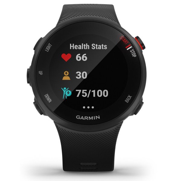 Forerunner 45S GPS Heart Rate Monitor Running Smartwatch, Black