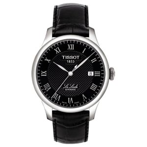 Tissot Men's T41142353 Le Locle Analog Display Swiss Automatic Black Watch