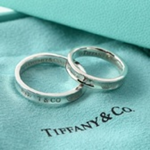 日亚 prime day 抢购 Tiffany&Co 蒂芙尼 1837系列 银制戒指 特价