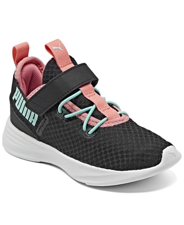 Little Girls Throttle Stay-Put Casual Sneakers from Finish Line