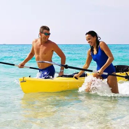 Two-Hour Single- or Double-Kayak Rental from Huntington Harbor Boat Rentals (40% Off)