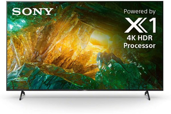 Sony 2020款 X800H 85" 4K HDR 智能电视 支持Alexa