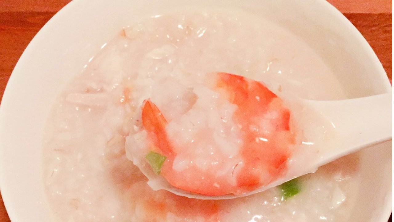 用instant pot做快手、营养又美味的鲜虾鱼片粥