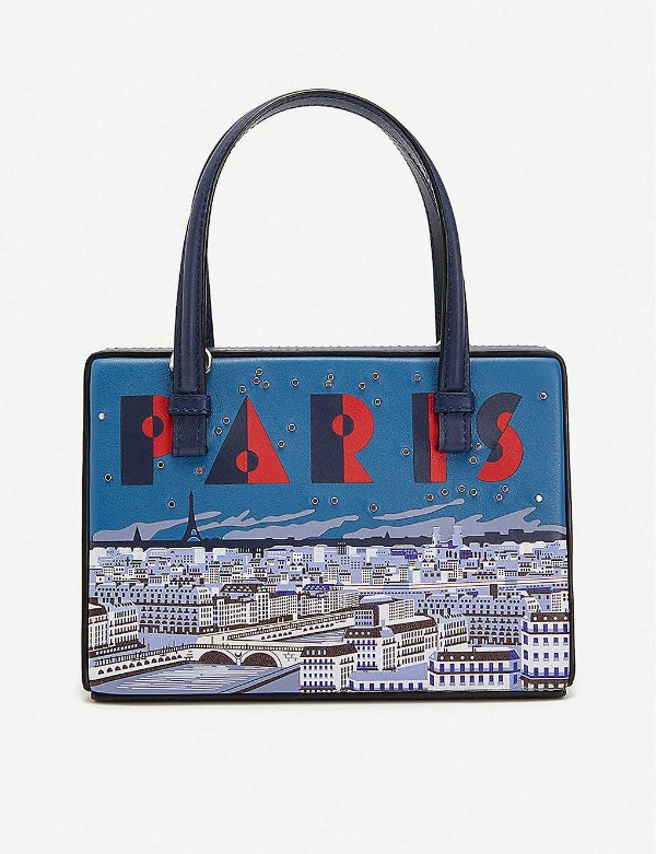 Paris Postal small leather bag