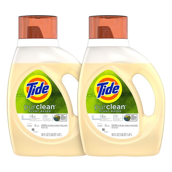 Tide Purclean Plant-Based Laundry Detergent Liquid