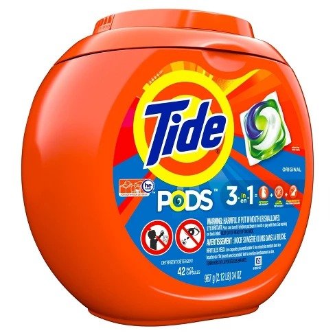 PODS Laundry Detergent Pacs Original - 42ct