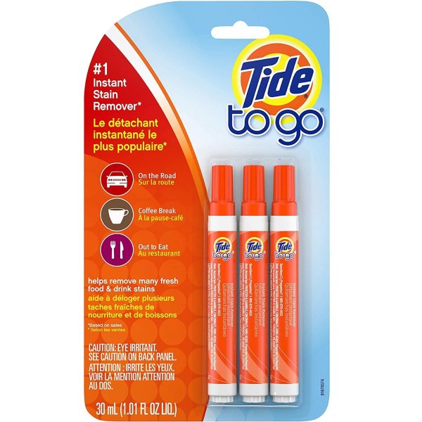 To Go Instant Stain Remover, 3 Count