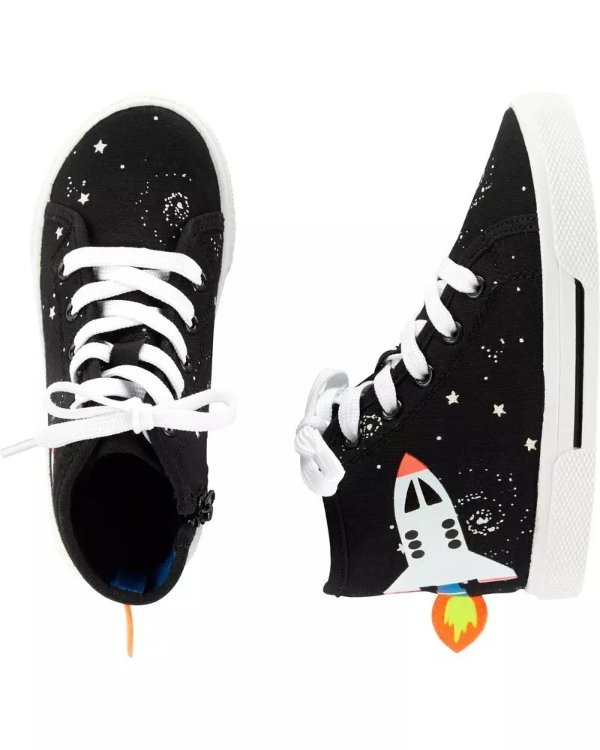 Space High Top Sneakers