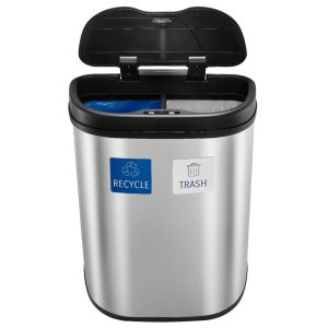 Today Only: Insignia 18 Gal Automatic Trash Can