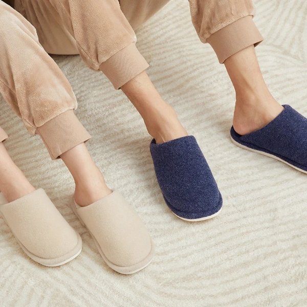 Velvet Fleece Home slippers