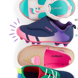 New Markdowns: Carter's Kids Shoes Buy More Save More Sale
