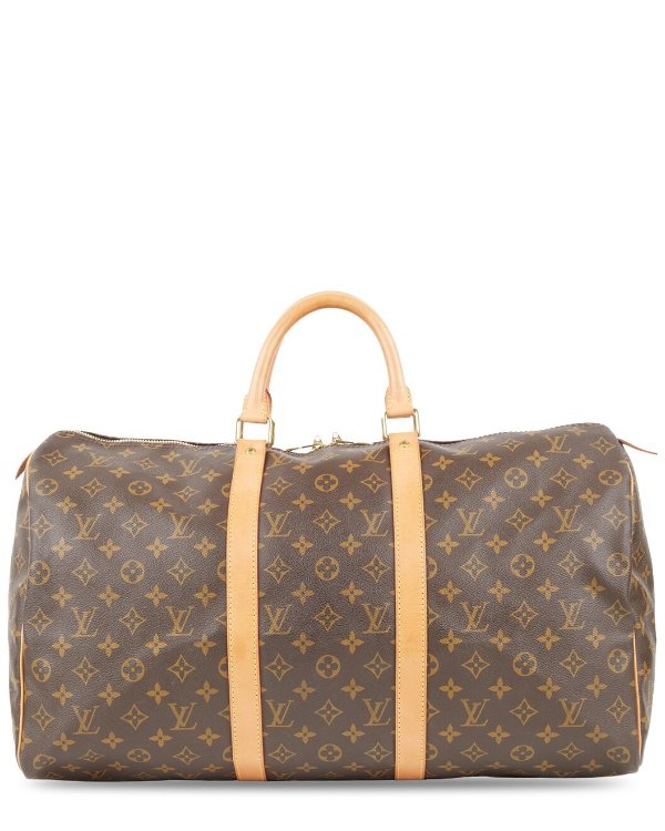 Monogram Canvas Keepall (Authentic Pre-Owned) / Gilt