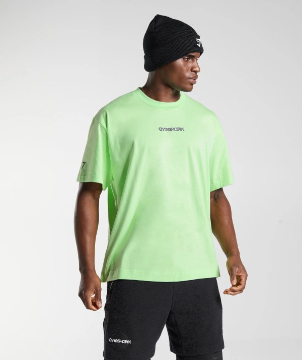 Gymshark Vibes T-Shirt - Bright Mint