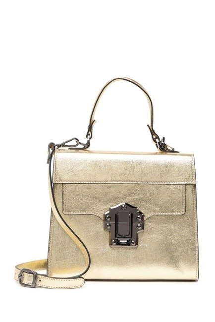 Persaman New York Luana Leather Top Handle Crossbody Bag