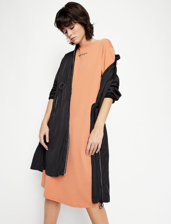 MILANO NEW YORK COTTON DRESS, Midi Dress for Women | A|X Online Store