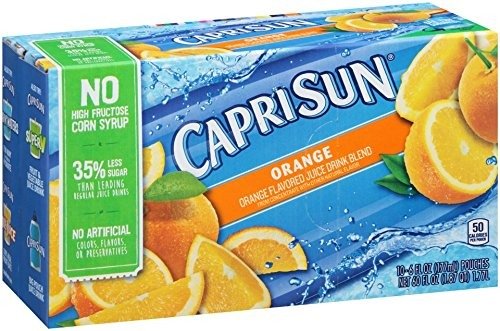 Orange Juice Drink (6 oz Pouches, 4 Boxes of 10)
