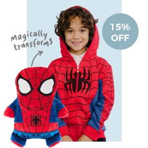限今天：Cubcoats 蜘蛛侠2合1儿童外套促销