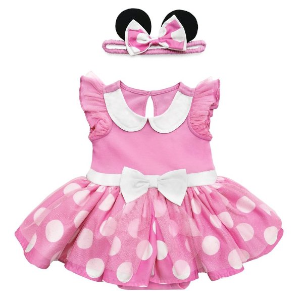Minnie Mouse Costume Bodysuit for Baby – Pink | shopDisney