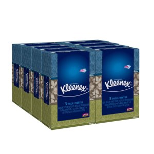 Kleenex Facial Tissue, white 630 count  (Pack of 8)