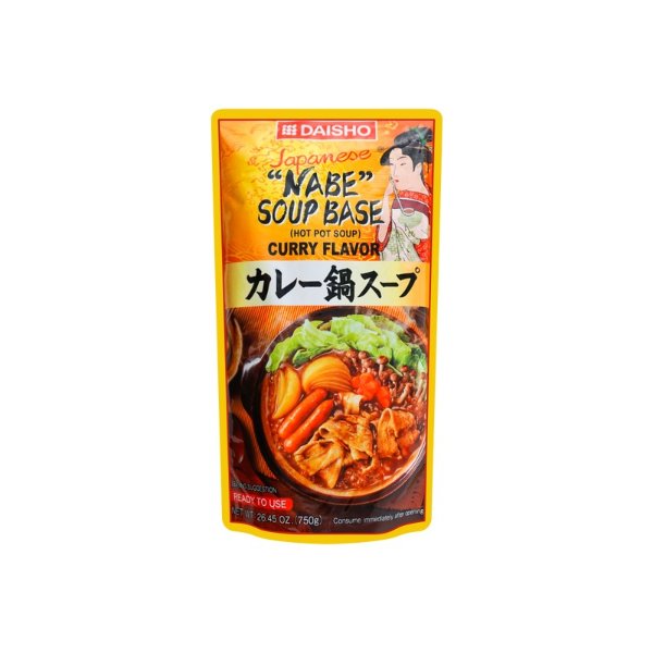 DAISHO 日式火锅汤底 日式咖喱味 3-4人份 750g