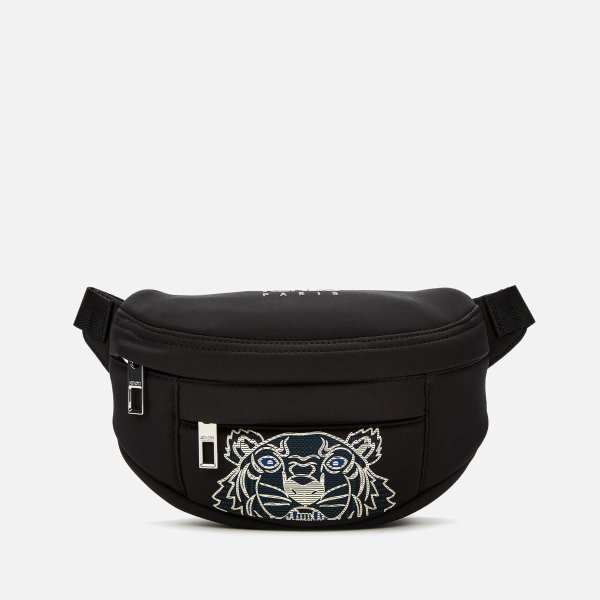Men's Mini Neoprene Belt Bag - Black