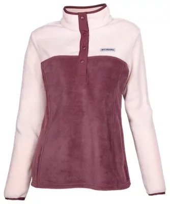 Benton Springs Half-Snap Long-Sleeve Pullover for Ladies