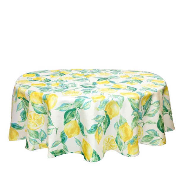 Lemons Indoor/Outdoor Tablecloth