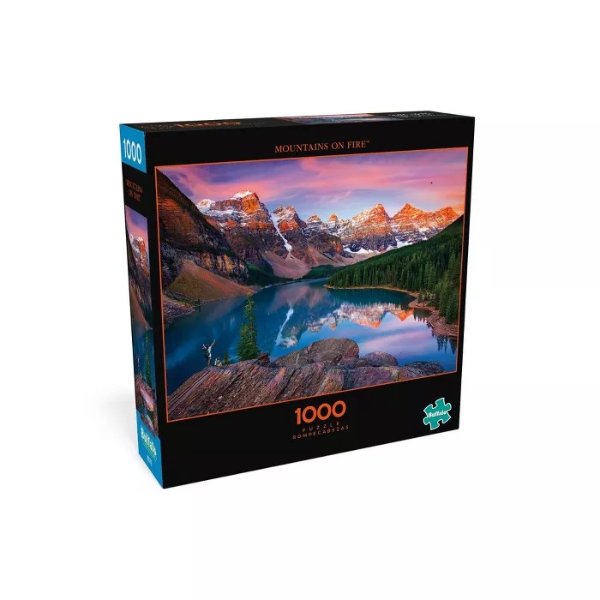 Photography: Mountains of Fire Jigsaw Puzzle - 1000pc