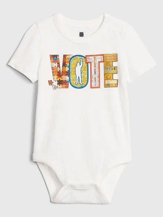 The Gap Collective Baby Vote Bodysuit