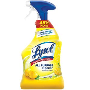 Lysol 多功能杀菌清洁喷雾，柠檬香32oz