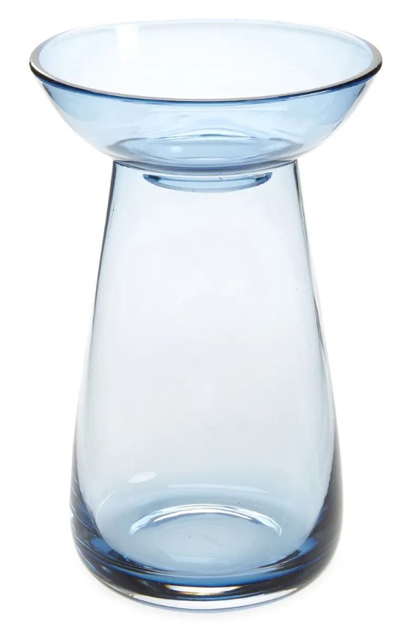 Aqua Culture Two-Part Vase