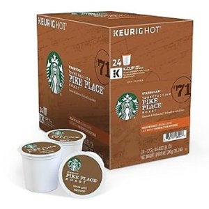 Starbucks K-cup Pods Buy $60 Get $15 Off