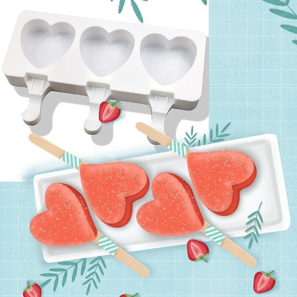 1.28US $ 20% OFF|Silicone DIY Popsicle Molds Ice Cream Mold Chocolate Ice Maker Mould Ice Tray Home Dining Bar Garden Baking Tools Kitchen Gadget| | - AliExpress