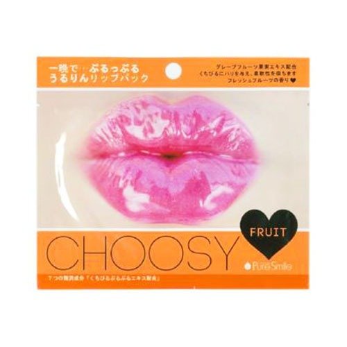 Yamibuy- 日本PURE SMILE CHOOSY 两用水嫩浸透唇膜 鲜果味