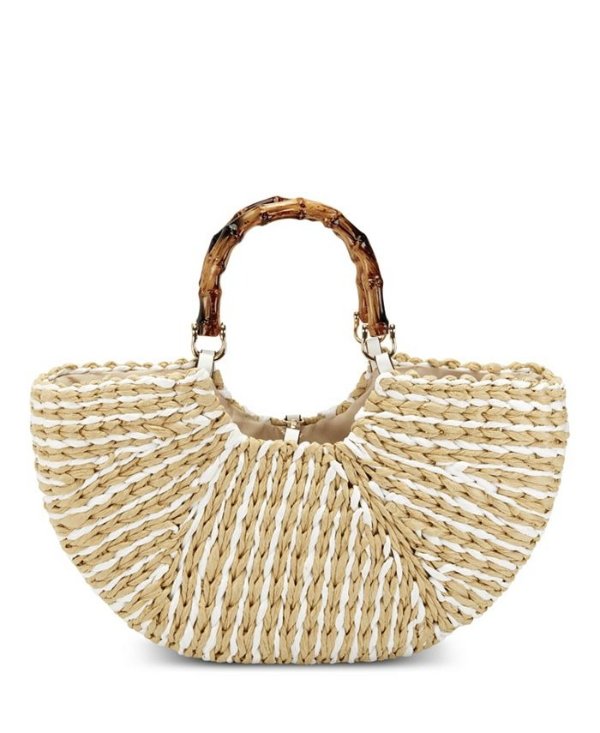 Ivah Crescent Weave Tote, Created for Macy's