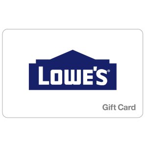Lowe's $100 电子礼卡 邮件送达