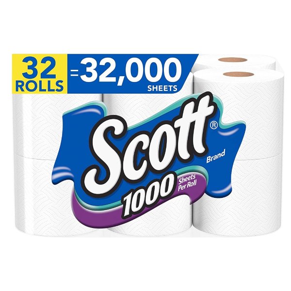 Scott 卫生纸1000片/卷 32卷