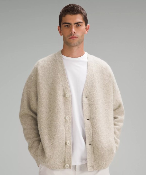 Alpaca Wool-Blend Cardigan Sweater | Men's Sweaters | lululemon
