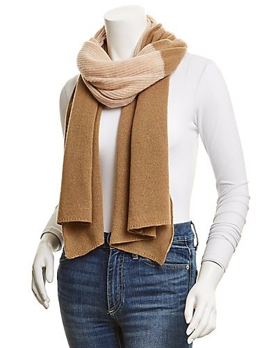 Two-Tone Cashmere Scarf