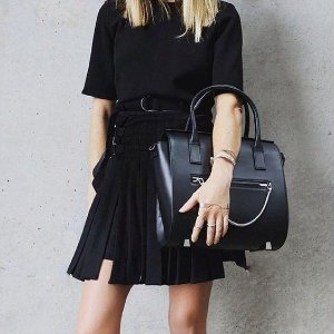 ALEXANDER WANG Chastity large textured-leather tote On Sale @ THE OUTNET