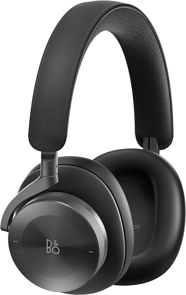 Beoplay H95 Premium Comfortable Wireless Active Noise Cancelling (ANC) Over-Ear Headphones with Protective Carrying Case, Black