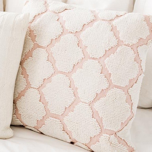 Woven Geometric Pillow