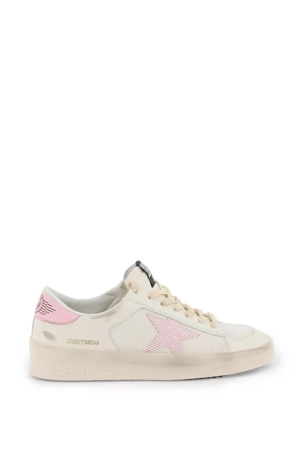 Mesh and leather Stardan sneakers Golden Goose