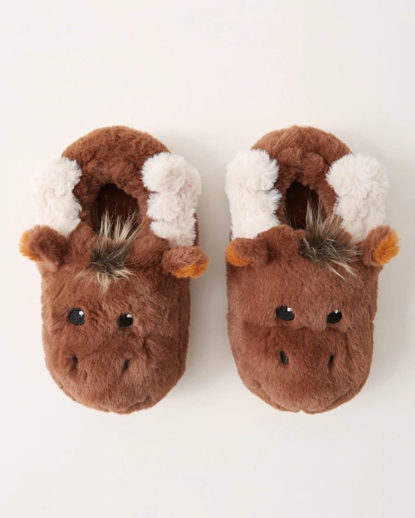 girls moose slippers | girls clearance | Abercrombie.com